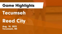 Tecumseh  vs Reed City  Game Highlights - Aug. 18, 2023
