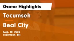 Tecumseh  vs Beal City  Game Highlights - Aug. 18, 2023