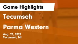 Tecumseh  vs Parma Western  Game Highlights - Aug. 23, 2023