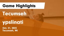 Tecumseh  vs ypslinati Game Highlights - Oct. 21, 2023