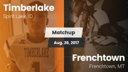 Matchup: Timberlake vs. Frenchtown  2017