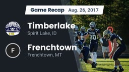 Recap: Timberlake  vs. Frenchtown  2017