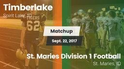 Matchup: Timberlake vs. St. Maries Division 1 Football 2017