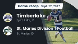 Recap: Timberlake  vs. St. Maries Division 1 Football 2017