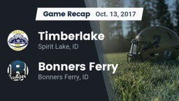 Recap: Timberlake  vs. Bonners Ferry  2017