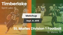 Matchup: Timberlake vs. St. Maries Division 1 Football 2018