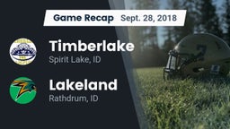 Recap: Timberlake  vs. Lakeland  2018