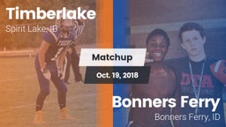 Matchup: Timberlake vs. Bonners Ferry  2018