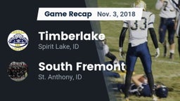 Recap: Timberlake  vs. South Fremont  2018