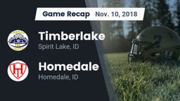 Recap: Timberlake  vs. Homedale  2018