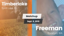 Matchup: Timberlake vs. Freeman  2019