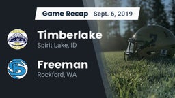 Recap: Timberlake  vs. Freeman  2019