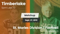 Matchup: Timberlake vs. St. Maries Division 1 Football 2019