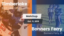 Matchup: Timberlake vs. Bonners Ferry  2019