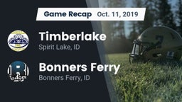 Recap: Timberlake  vs. Bonners Ferry  2019