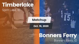 Matchup: Timberlake vs. Bonners Ferry  2020