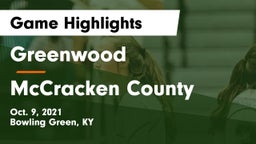 Greenwood  vs McCracken County  Game Highlights - Oct. 9, 2021