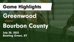 Greenwood  vs Bourbon County Game Highlights - July 30, 2022