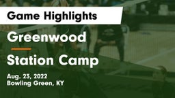 Greenwood  vs Station Camp Game Highlights - Aug. 23, 2022