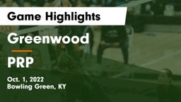 Greenwood  vs PRP Game Highlights - Oct. 1, 2022