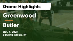 Greenwood  vs Butler Game Highlights - Oct. 1, 2022
