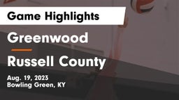 Greenwood  vs Russell County  Game Highlights - Aug. 19, 2023