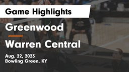 Greenwood  vs Warren Central  Game Highlights - Aug. 22, 2023