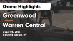 Greenwood  vs Warren Central  Game Highlights - Sept. 21, 2023