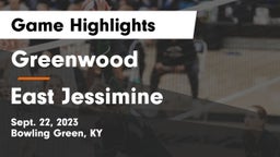 Greenwood  vs East Jessimine Game Highlights - Sept. 22, 2023