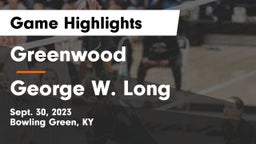 Greenwood  vs George W. Long Game Highlights - Sept. 30, 2023