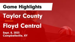 Taylor County  vs Floyd Central Game Highlights - Sept. 8, 2023