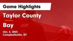 Taylor County  vs Bay  Game Highlights - Oct. 4, 2023