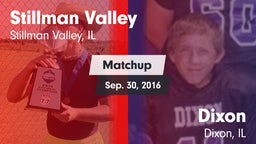 Matchup: Stillman Valley vs. Dixon  2016