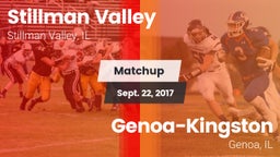 Matchup: Stillman Valley vs. Genoa-Kingston  2017