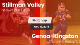 Matchup: Stillman Valley vs. Genoa-Kingston  2018