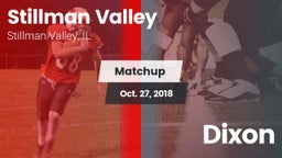 Matchup: Stillman Valley vs. Dixon 2018