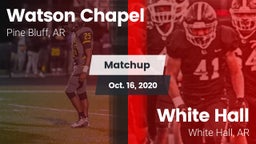 Matchup: Watson Chapel vs. White Hall  2020