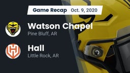 Recap: Watson Chapel  vs. Hall  2020