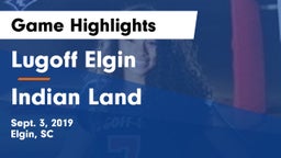 Lugoff Elgin  vs Indian Land  Game Highlights - Sept. 3, 2019