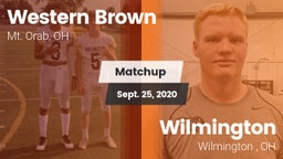 Matchup: Western Brown High vs. Wilmington  2020