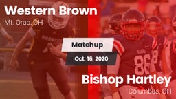 Matchup: Western Brown High vs. Bishop Hartley  2020