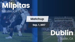 Matchup: Milpitas vs. Dublin  2017