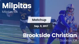 Matchup: Milpitas vs. Brookside Christian  2017