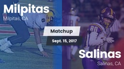 Matchup: Milpitas vs. Salinas  2017