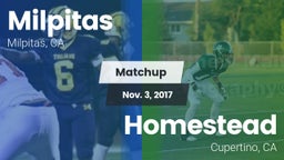 Matchup: Milpitas vs. Homestead  2017