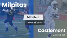 Matchup: Milpitas vs. Castlemont  2019