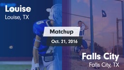 Matchup: Louise vs. Falls City  2016