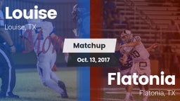 Matchup: Louise vs. Flatonia  2017