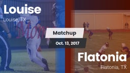 Matchup: Louise vs. Flatonia  2016