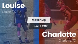 Matchup: Louise vs. Charlotte  2016